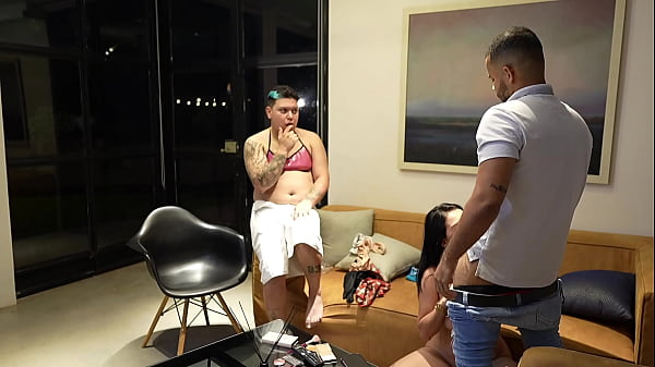 Couple Rails In Front Of Their Gay Close Friend To Make Him Straight