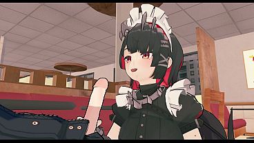 [Zenless Zone Zero] Ellen Joe X Wise: Risky Risky Public Fun In McDonald's (4K)