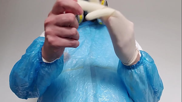 Putting My Surgical Gloves