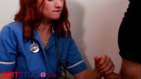 Ravishing Caretaker Greene Pumps Off A Patient And Plays With Load