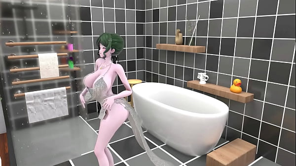 St. Louis Azur Lane Hentai Bathroom Unclothe Dance Tell Me Song Giant Knockers Mmd 3D Green Hair (CLIP)