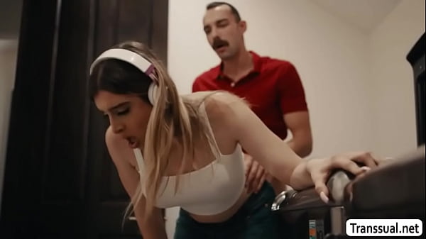 Sick Pervert Bareback Bangs His Trans Babysitter