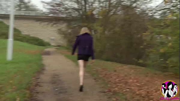 Brazen Golden-haired Coed Pupil Solène Prefers To Get Railed In The Booty Under A Bridge Instead At Home