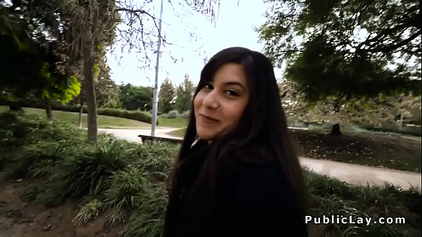 Butt Fucking For Raven-haired Novice Outdoor