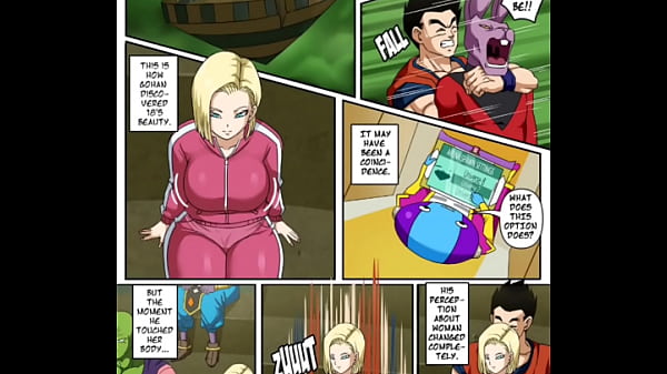 Androide 18 Le Nuestra Las Tetas A Gohan En El Torneo Del Poder