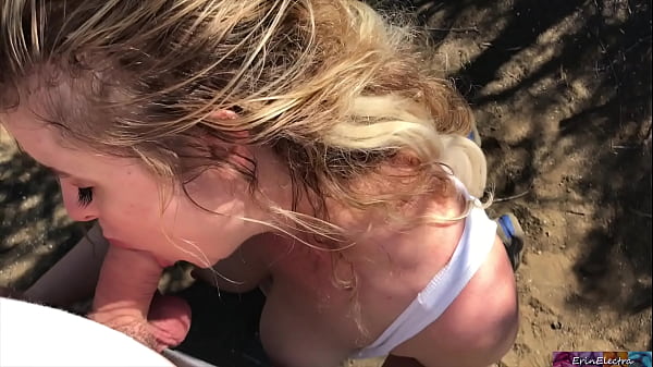 Golden-haired Creampie'd By Personal Trainer Outdoors - Erin Electra