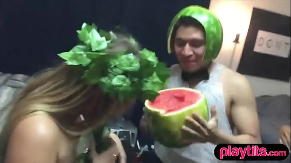 Filthy Cuties Dorm Party Ends In Groupsex