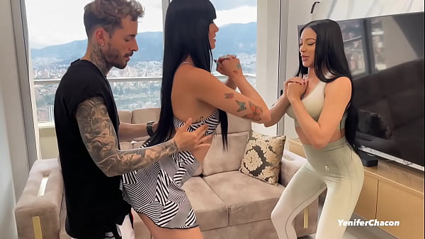 Sexy Latinas Fuck Their Personal Trainer