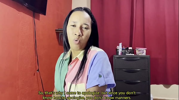 Stepmama Says: " My Pussy Is Just For Your Father, Don´t Touch It!" English Subtitles