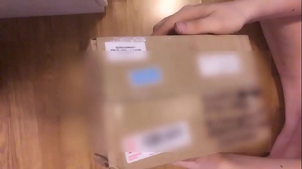 Opening The Package With New Toy