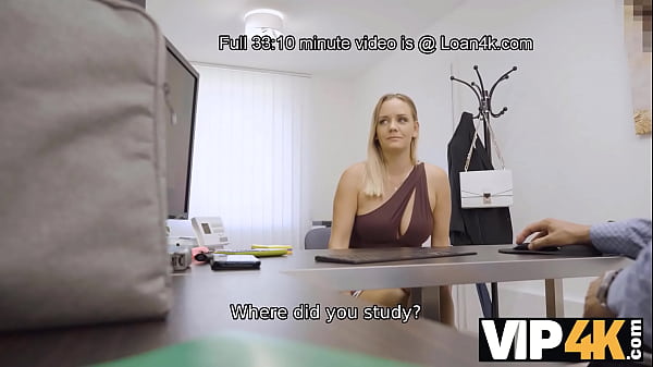 VIP4K. Vixen Tries To Realize Her Dream Though Sexual Relationship With Loaner