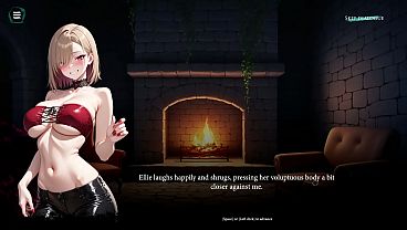 Alluring Light-haired Witch Has Sex In A Wedding Dress | Hentai Clicker Game| Lich X Coven 4