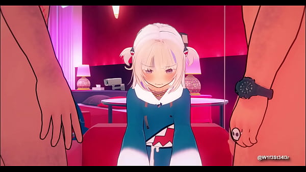 Cucking Shion, Slamming Gura. A Hololive Hentai Parody!