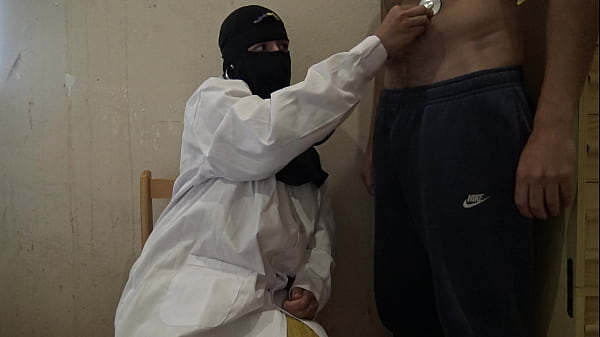 Actual Virgin Boy Is SHOCKED When A Muslim Nurse Touches His Huge Dick
