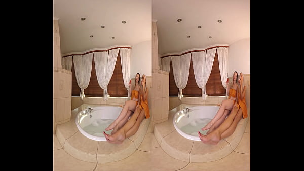 Jacuzzi Time. Models: Julia Parker, Nikky Dream