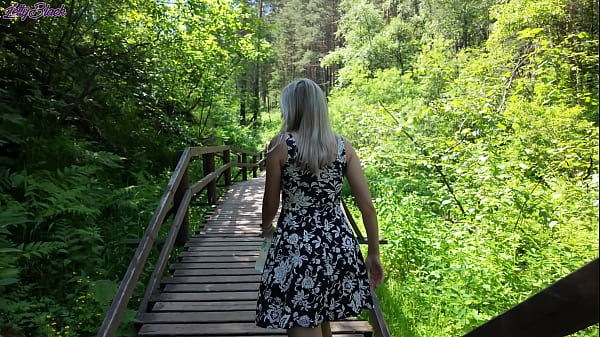 Remote Directed Vibrator In Park - Darling Hottie Gets A Climax