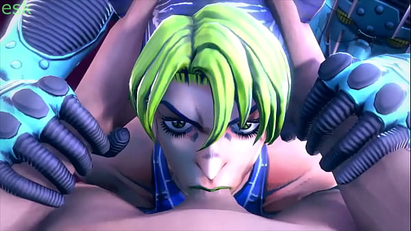 Jolyne Cujoh Sucks Your Prick
