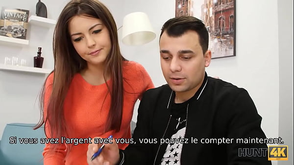 HUNT4K. Un Garçon Docile A Besoin D'une Voiture Pour Que Son Amie Contre De L'argent Accepte D'avoir Des Relations Sexuelles Avec Un Chasseur