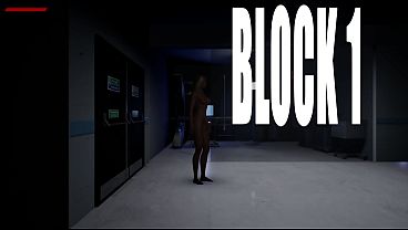 A Stunning Light-haired Female Roams A Laboratory But Gets Fucked By Infected Fellas With Long Rods - Hentai Game Gameplay