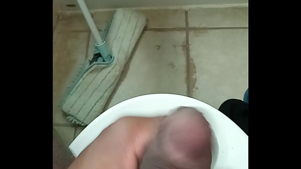 Relish 4 To Caress My Small Dick In The Bathroom