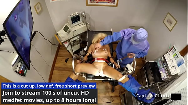 "The Remote Interrogation Center" Alexandria Jane (Reina Ryder) Gets Electro Shocked For Interrogation By Doctor Tampa! Watch The Full 2 Hour Movie Only At BondageClinic! Reup