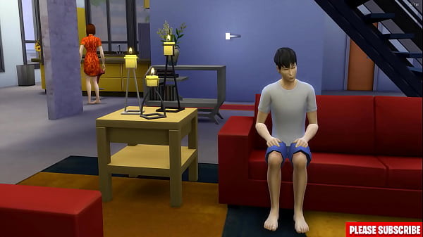 Stepson Catches His Korean Stepmama Masturbating In Front Of The Computer And Then Helps Her To Have Sex After A Long Time Without - Family Sex Prohibited | Banned Sex