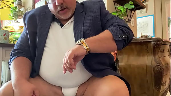 Enormous Spooge From Grandpa College Professor With Wide Toes, Dress Socks, Gigantic Rod, And Big Peak At The End