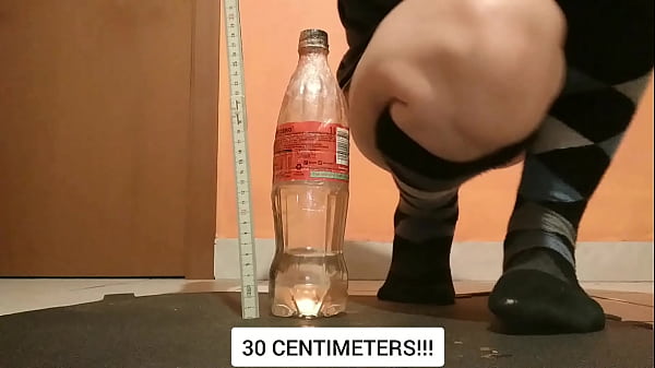Yeah! Bottle Of 30 Centimeters All Inserted!