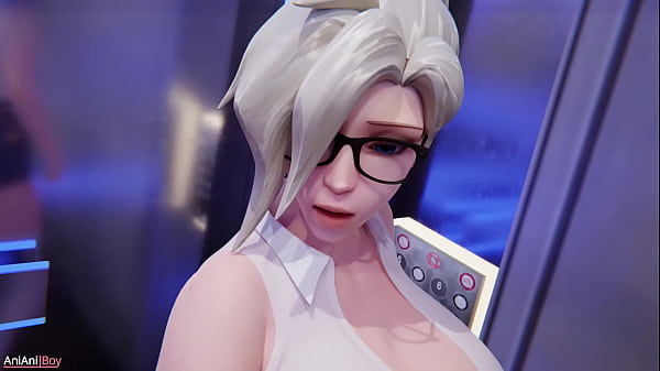 Mercy Elevator Incident - Overwatch Fellatio Animation