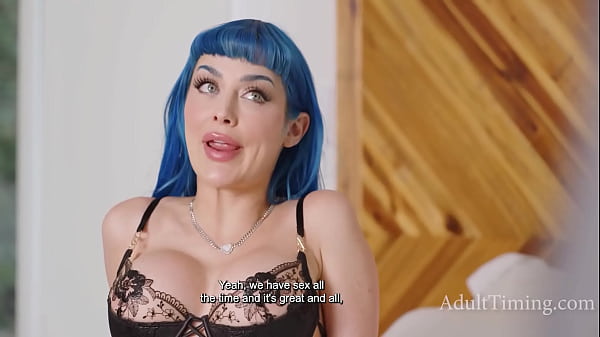 Husband Catches Wife Fem Domming, Lets Her Rule Him Too | AdultTiming