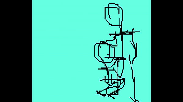 Testando Minha Animação Em Pixel Art Com Boneco Fazendo Sexo Oral, Só Na Boquete