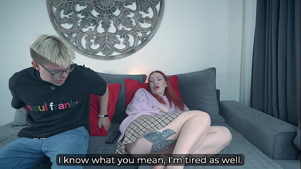 Stepmama On The Couch Got Lustful And Demanded My Cock Right Now