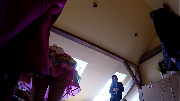 Fitting Room Upskirts, Busty Rack Fat Ass Costumes NO PANTIES