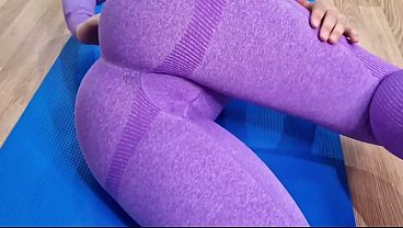 Increíble Flaca Culona Colombiana Del Gym Se Pone Caliente Mientras Hacia Los Ejercicios Fitness Y Me La Cojo En La Sala Privada Del Gimnasio