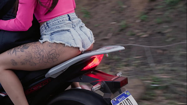Kali Godess Grinds The Brazilian Biker In A Wold Outdoor Adventure FLX069