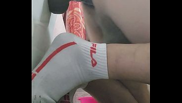 Follando Mi Culo, Con Mi Dildo Favorito