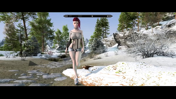 Skyrim Vivi's Cockcage Skinned Mesh And Fairy Drop.