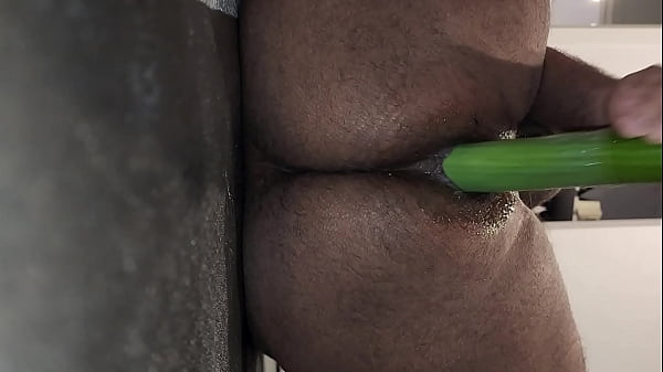 Humping Two Meaty Cucumbers