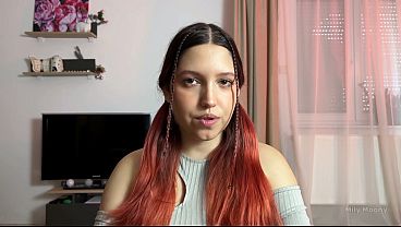 Daddy's Girl Pleads To Cum On Her Knockers