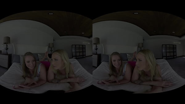 VR Trio - Harley Jade And Karla Kush - NaughtyAmericaVR.com
