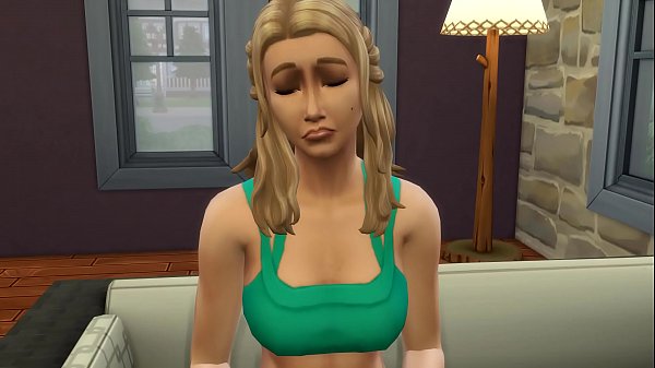 Step-son Screws Smoking Mama After Doing Sports And A Shower