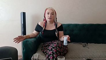 Turban-wearing Turkish Chick Güneş Betrays On Her Husband.