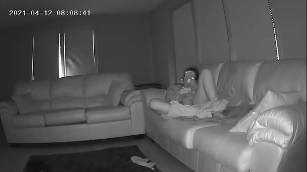 Caught Masturbating On My Couch Housesitting Hidden Cam