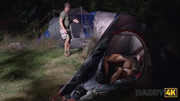 DADDY4K. Tempting Outdoor Sex Between Nubile And Big-titted Era Diva And Old George Uhl