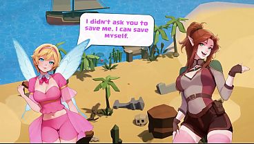 HaremVSZombies [ Hentai Game ] Ep.9 LESBIAN FRISKY FAIRY Striptease !