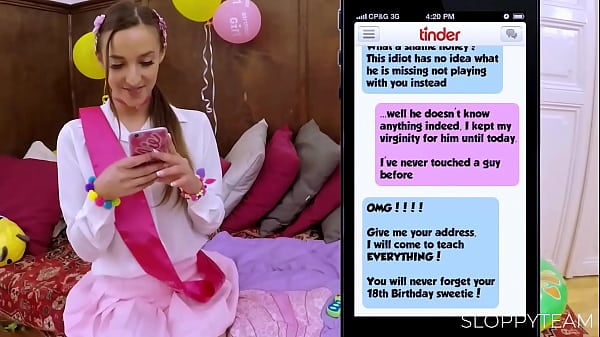 Tinder Date Dating App Chat Outsider First Experience Cuckold Deceiving On Boyfriend
