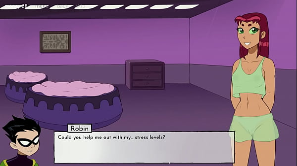 Starfire Hands Robin A Fellatio And Gets Nailed Forceful 18Titans Episode 2