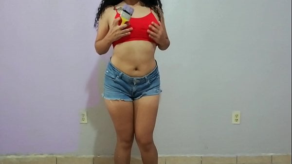 Debía Pintar Mi Habitación Pero Termine Dedeandome Y Toda Mojada - Agatha Dolly