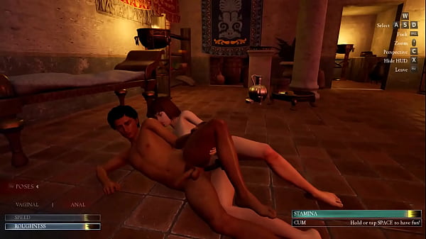 Slaves Of Rome - Strap-on Play Male Slave 001