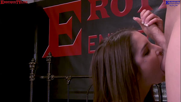 Erotique Entertainment - GISELLE LEON Blowing, Drilling, Getting A Mouthful ERIC JOHN On ErotiqueTVLive